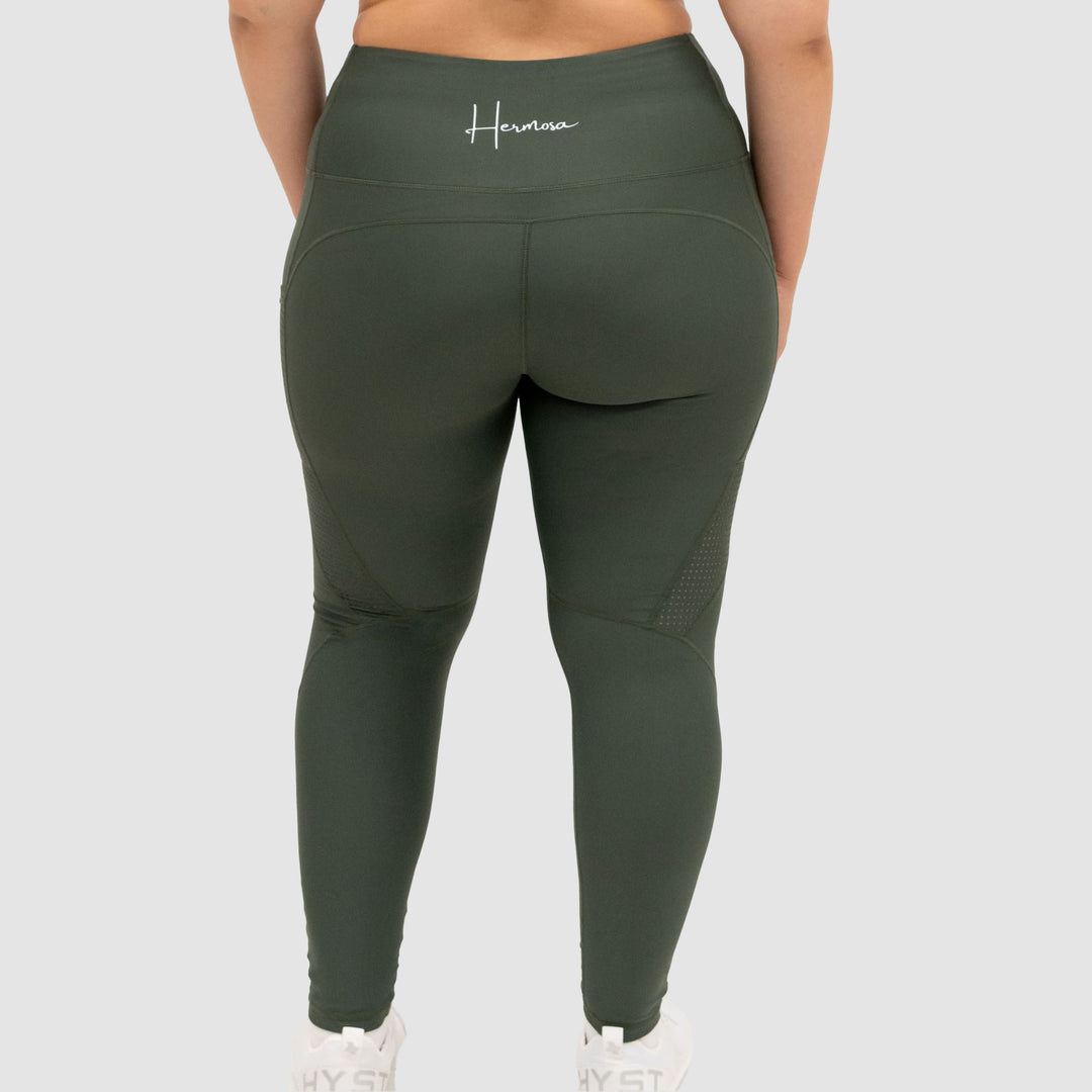 Skye Eco Khaki Gym Leggings