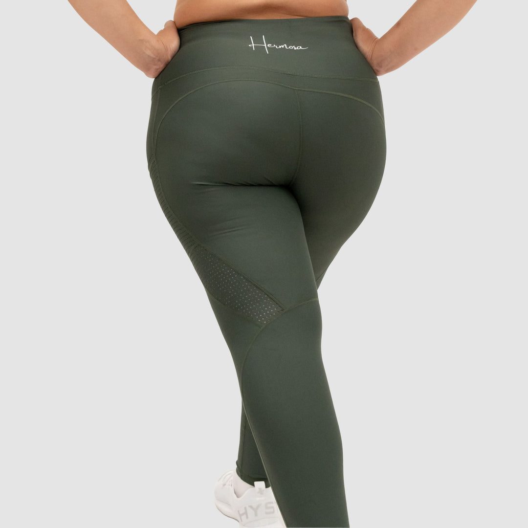 Skye Eco Khaki Gym Leggings