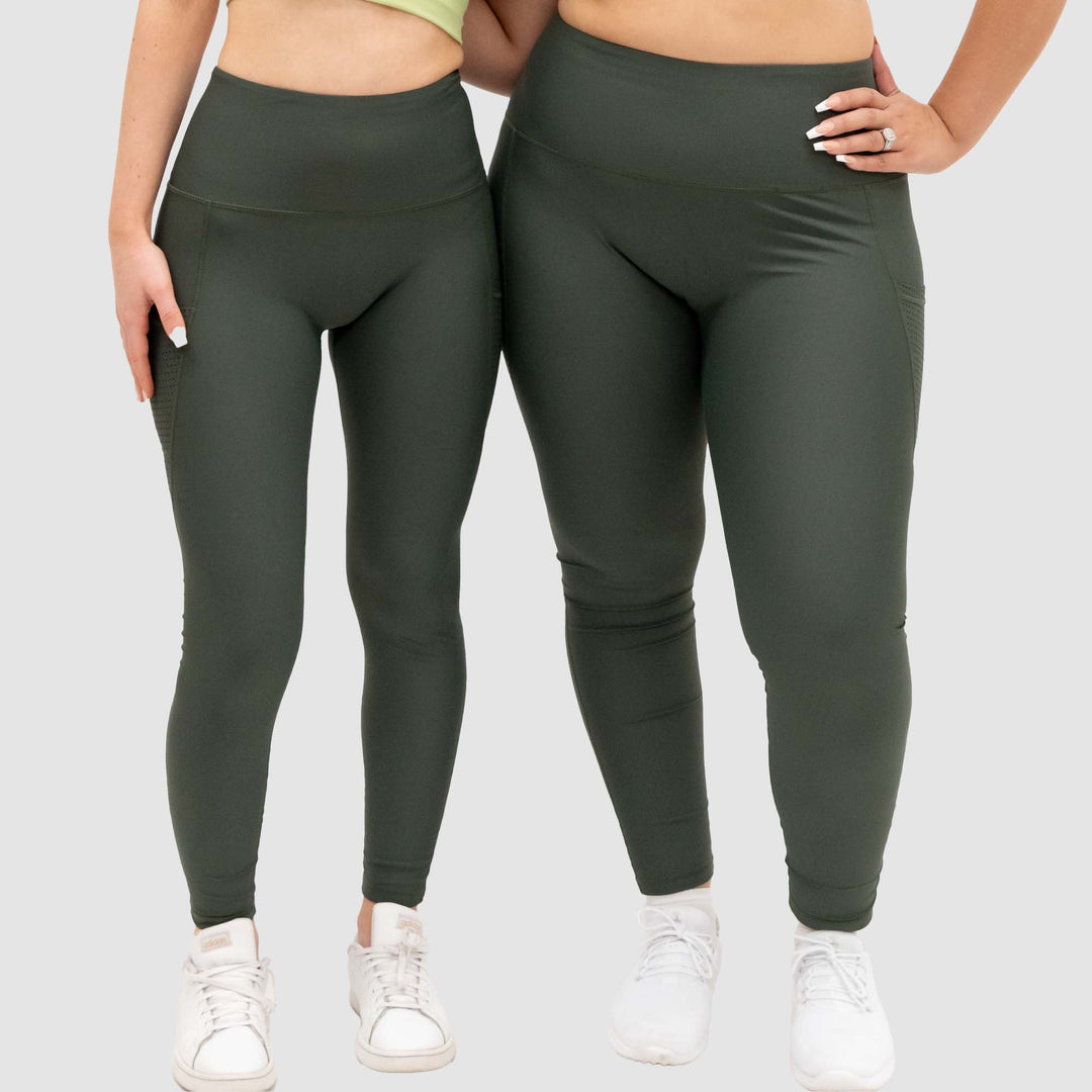 Skye Eco Khaki Gym Leggings