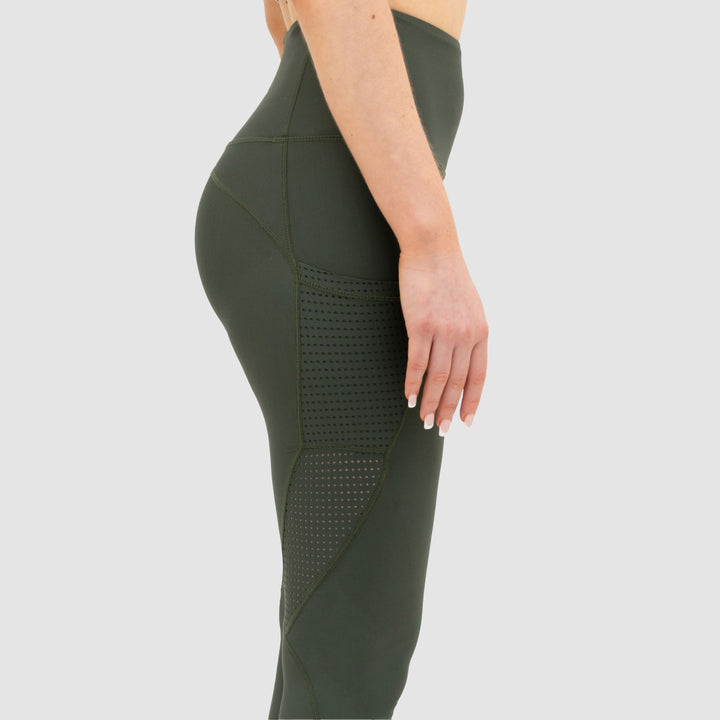 Skye Eco Khaki Gym Leggings