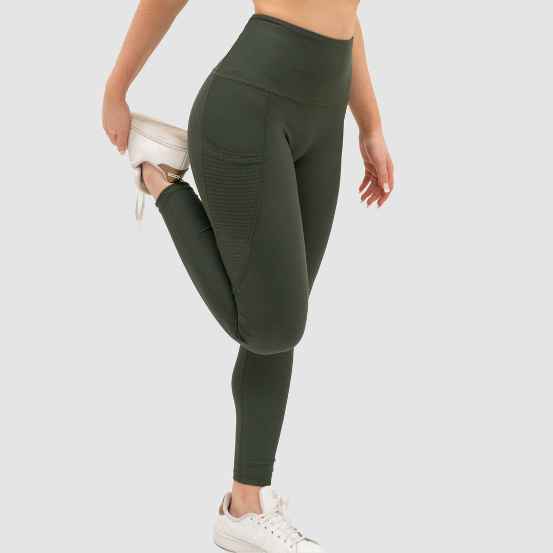 Skye Eco Khaki Gym Leggings