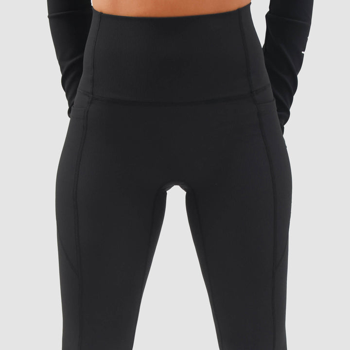 black leggings compression