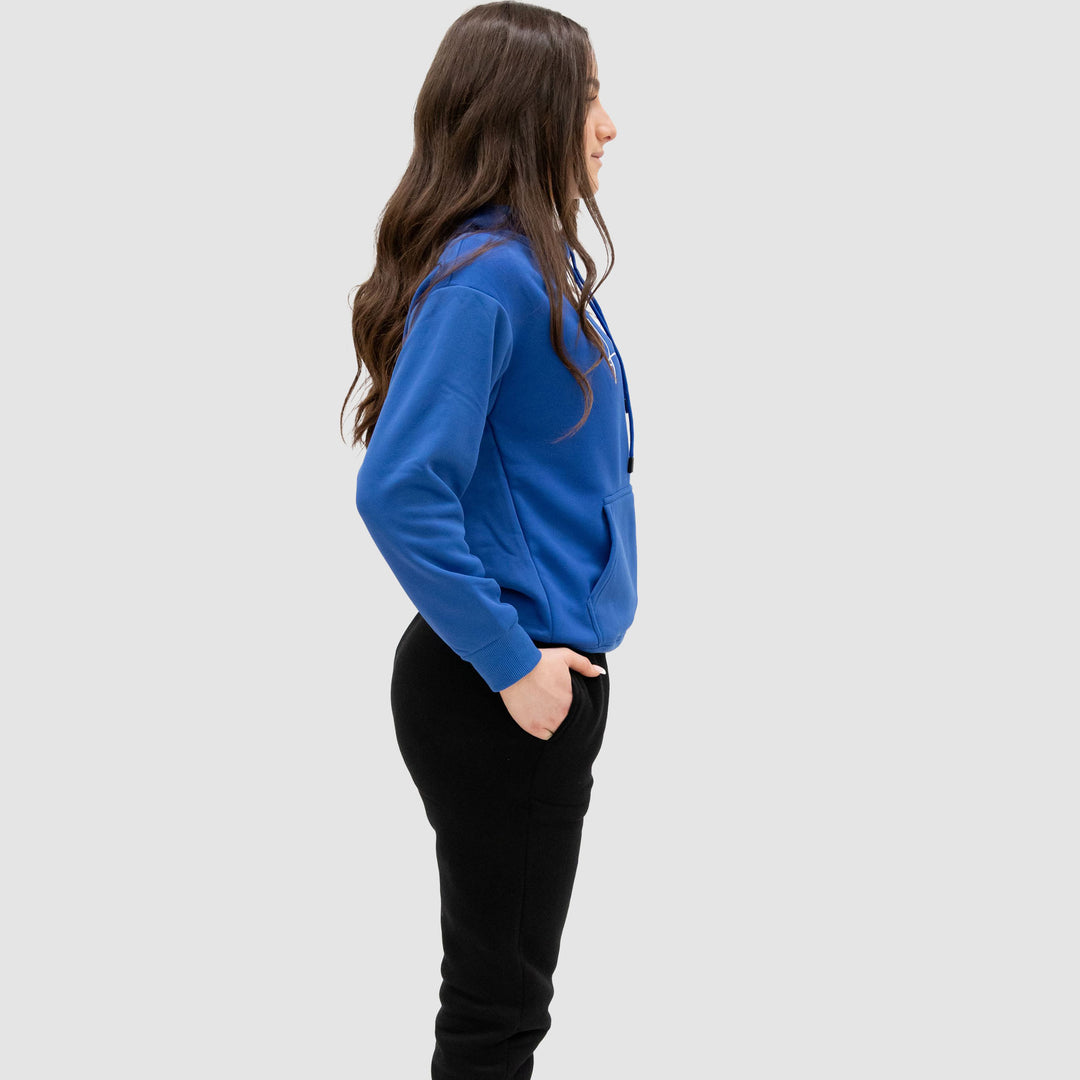Hoodie Royal Blue Womens | Hermosa Signature collection