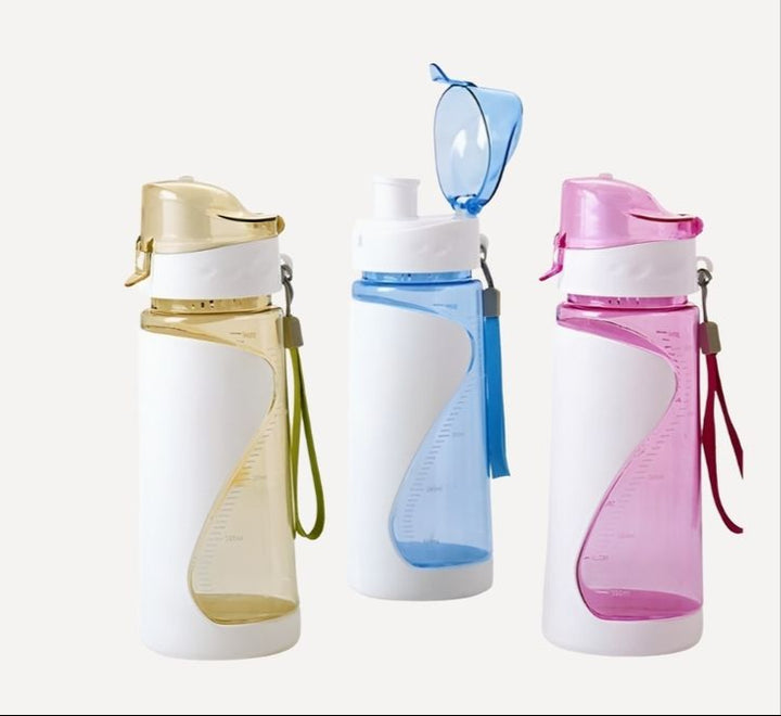 650ml Spout Drink Bottle - available in 3 colours